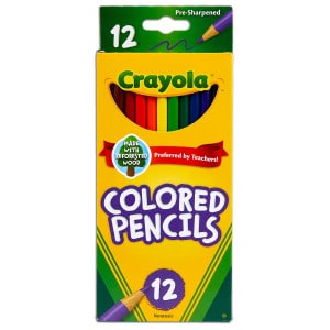 Crayola Colored Pencils - 12 Pack